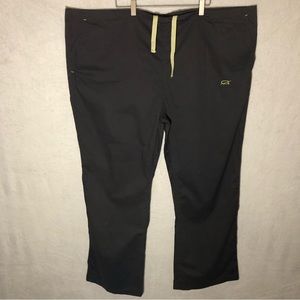 Iguana Med Scrub Bottoms w Drawstring, Dark Gray 3XL Unisex EUC